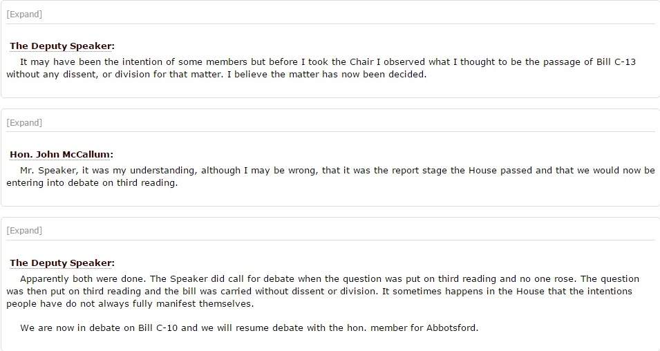 We voted what? When? MPs are confused after learning they unanimously passed a vote.