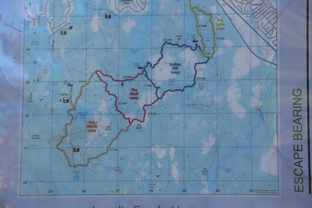 RCMP have located 2 hikers after they became lost on the Bluff Wilderness Hiking Trail.