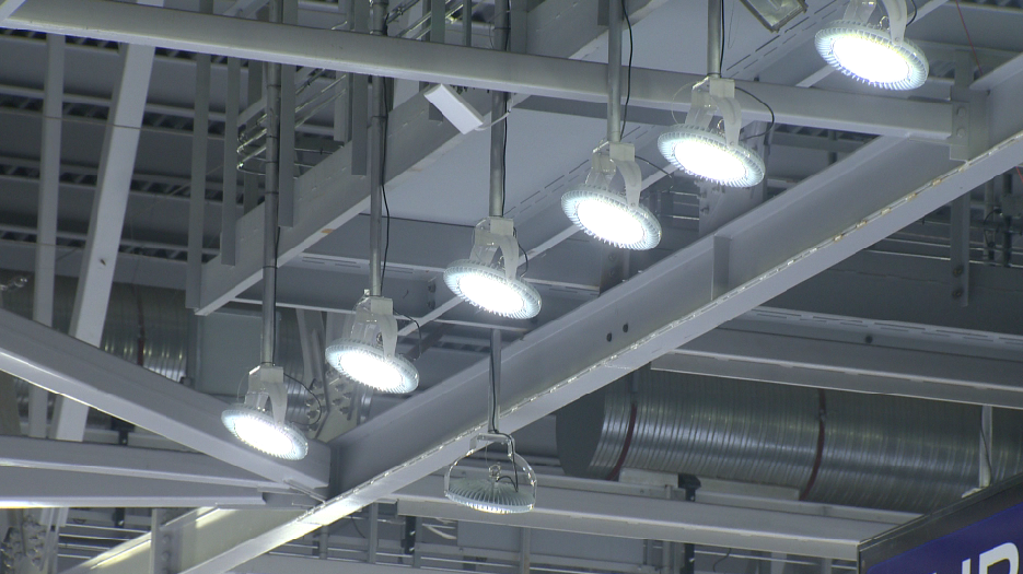 A file photo of some LED lights.