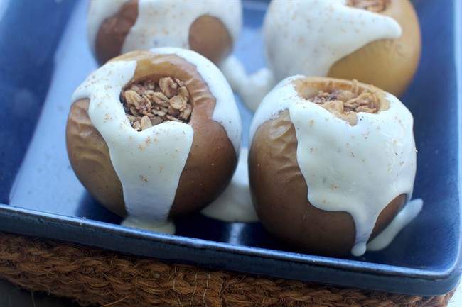 When the apple itch strikes bust out this easy baked treat