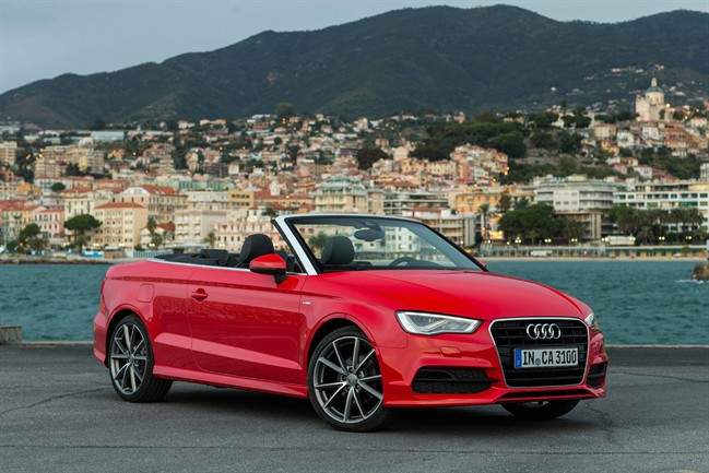 The teen was driving an Audi A3, according to police.