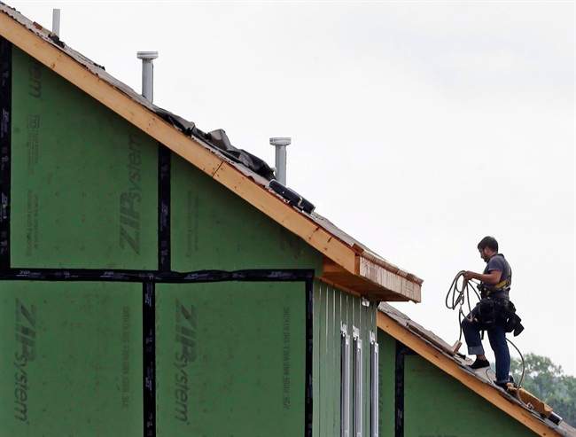 Canada Mortgage and Housing Corp. says the seasonally adjusted annual pace of housing starts in December came in at 207,041 units, up from 187,273 in November.
