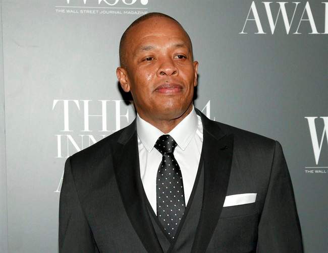 In an interview with Zane Lowe on Beats 1 Radio, Dre said he spoke to Compton Mayor Aja Brown about ways to give back to the city with the release of his first album in 16 years. (File photo).