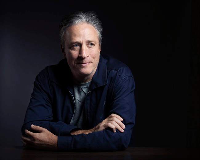 Jon Stewart poses for a portrait in this Nov. 7, 2014 file photo.