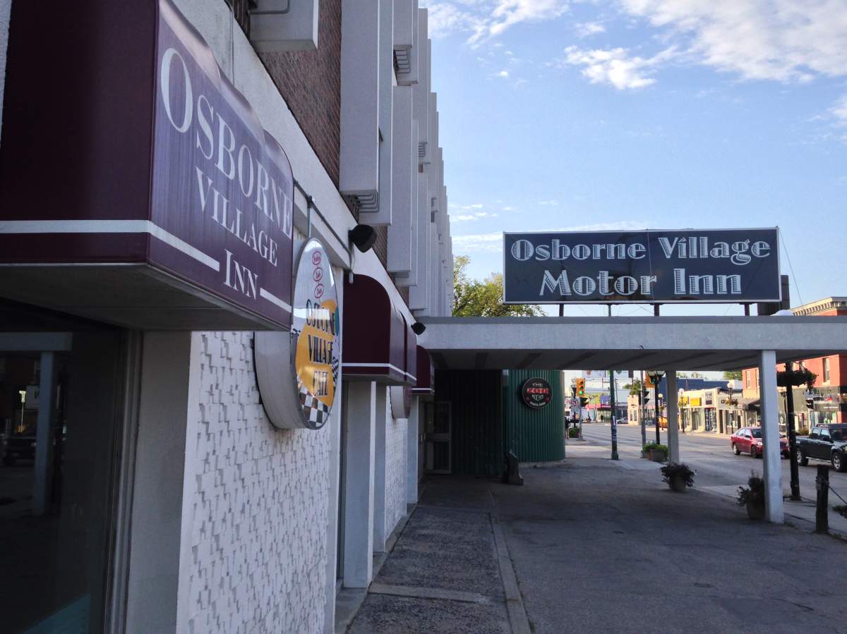 Osborne Village Motor Inn as been sold, as area gets .