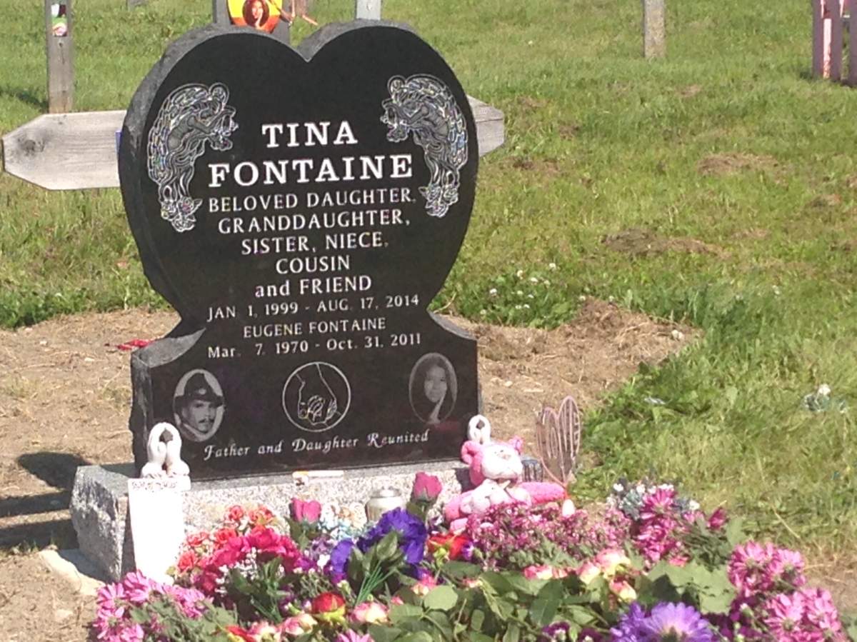 Tina Fontaine's body was found in the Red River in Winnipeg in 2014.
