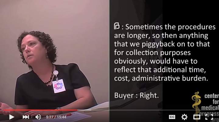 The latest video from the anti-abortion group Center for Medical Progress was viewed more than 100,000 times on YouTube by Tuesday evening.