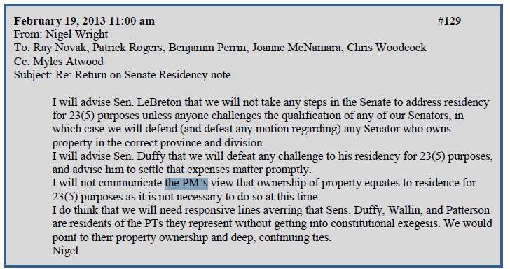 Harper mentioned in emails at Duffy trial - image
