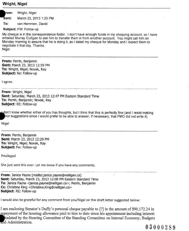5 things we learned from Nigel Wright’s emails in the Duffy trial - image
