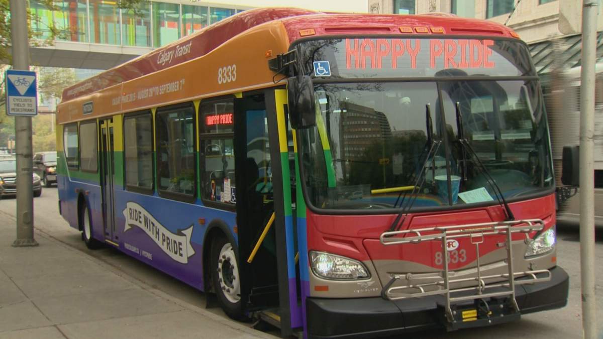 Rainbow Pride Bus