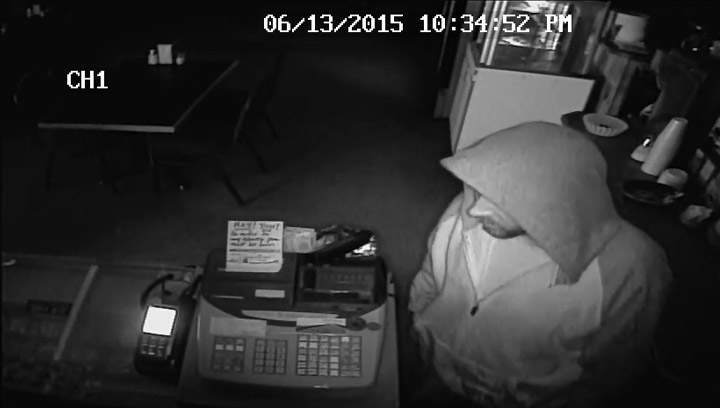 Humboldt RCMP are hoping someone recognizes the man in robbery surveillance photos.