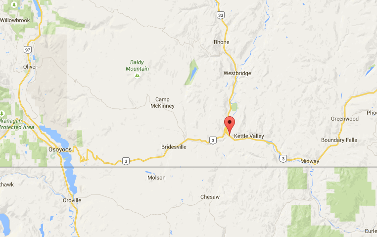 Rock Creek and Westbridge evacuated; 2,500 hectare fire threatens homes - image