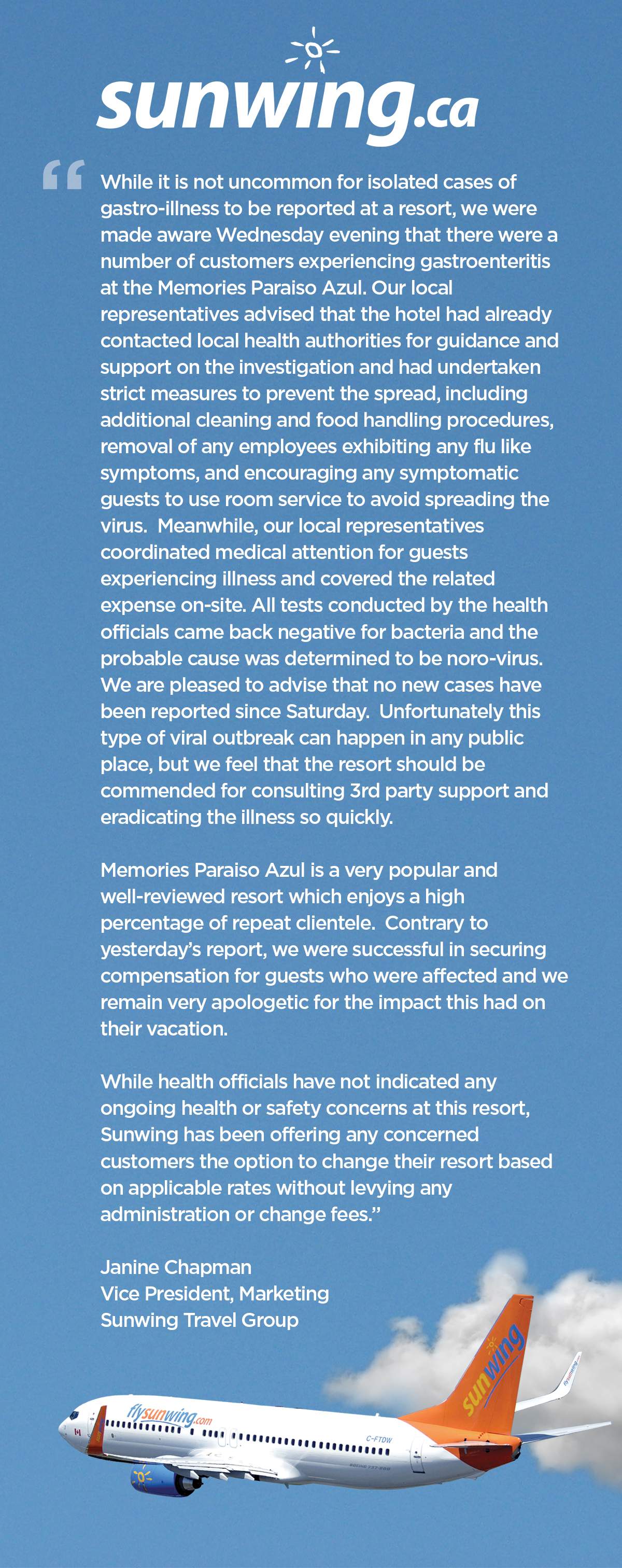 Sunwing under fire after Cuban resort outbreak - image