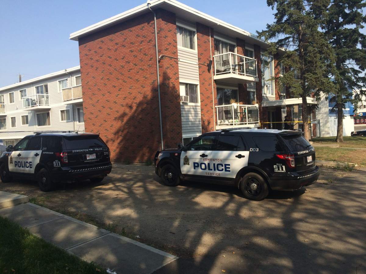 Edmonton police were called to a suspicious death at 10650 104 St. On Tuesday morning. August 25, 2015.