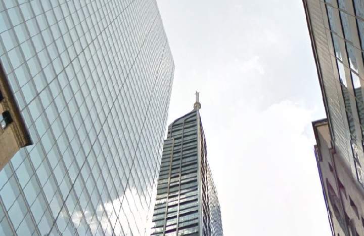 The Trump Tower at 325 Bay St. in downtown Toronto.