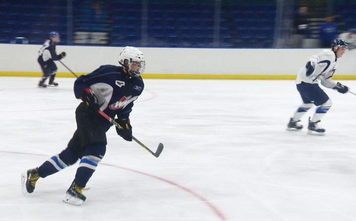 With the 12th overall pick in the 2015 WHL Bantam Draft, the Saskatoon Blades picked Jonathan Tychonick, 15, a speedy defenceman from Calgary.