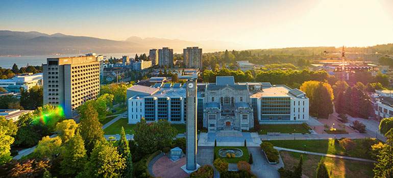The UBC campus.