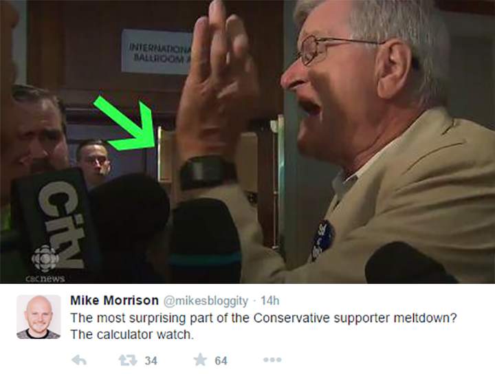 Harper supporter’s blowup births social media mockery - image
