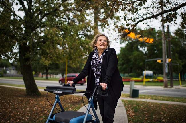 FILE PHOTO: British Columbia's government will spend $500 million over the next four years to improve care for seniors, including increasing the direct services the elderly receive at residential care facilities.