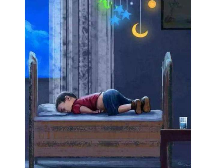 Artists shared editorial cartoons mourning Alan Kurdi and his brother.