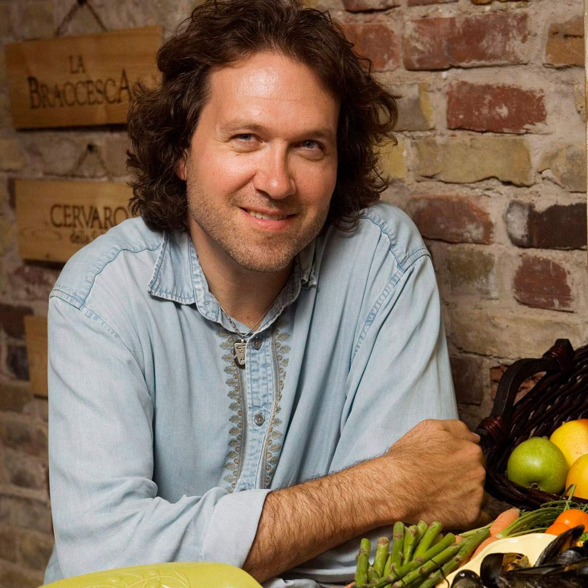 Chef Michael Smith, who has just been named culinary ambassador for PEI, poses for a photograph in Toronto on Wednesday, July 8, 2009.