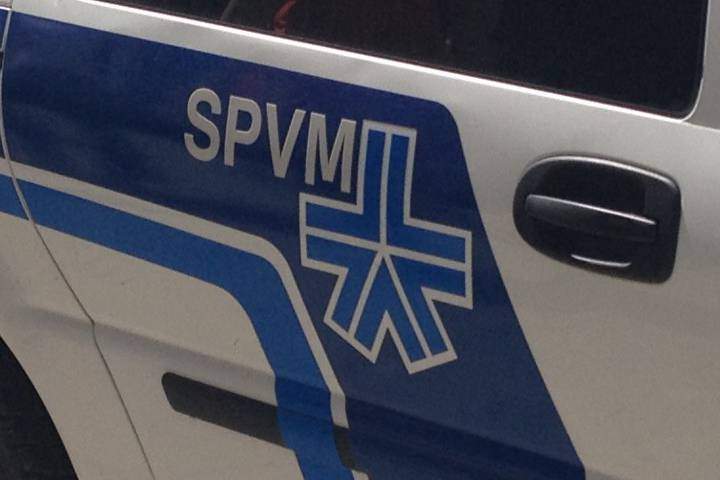 Montreal police are investigating after two men were injured during an altercation on St-Laurent Boulevard. Sunday, June 17, 2018.