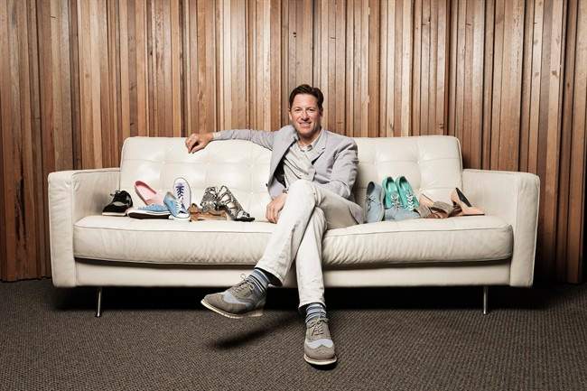 Shoes.com co-founder and CEO Roger Hardy is seen in this undated handout photo. The online footwear and apparel retailer has announced a two-hour delivery service on hundreds of footwear products.
