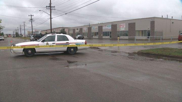 Police were called at around 5 a.m. Sunday, Sept. 6, 2015 after reports of shots fired in the area of 167 Street and 113 Avenue.