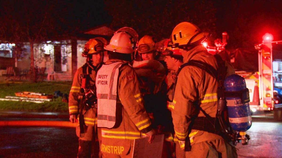 Firefighters were able to save a litter of kittens stuck in a house fire on Sunday, September 7, 2015. 