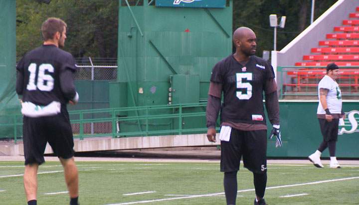 Veteran Glenn to return as Riders' starting quarterback versus Redblacks Saturday.