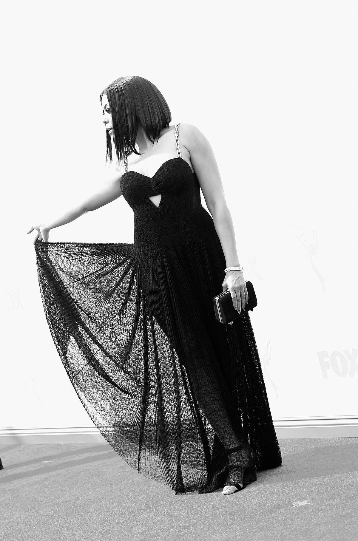 Actress Taraji P. Henson attends the 67th Annual Primetime Emmy Awards at Microsoft Theater on September 20, 2015 in Los Angeles, California.
