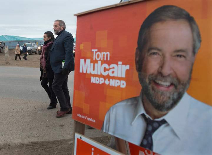 Tom Mulcair in Nunavut