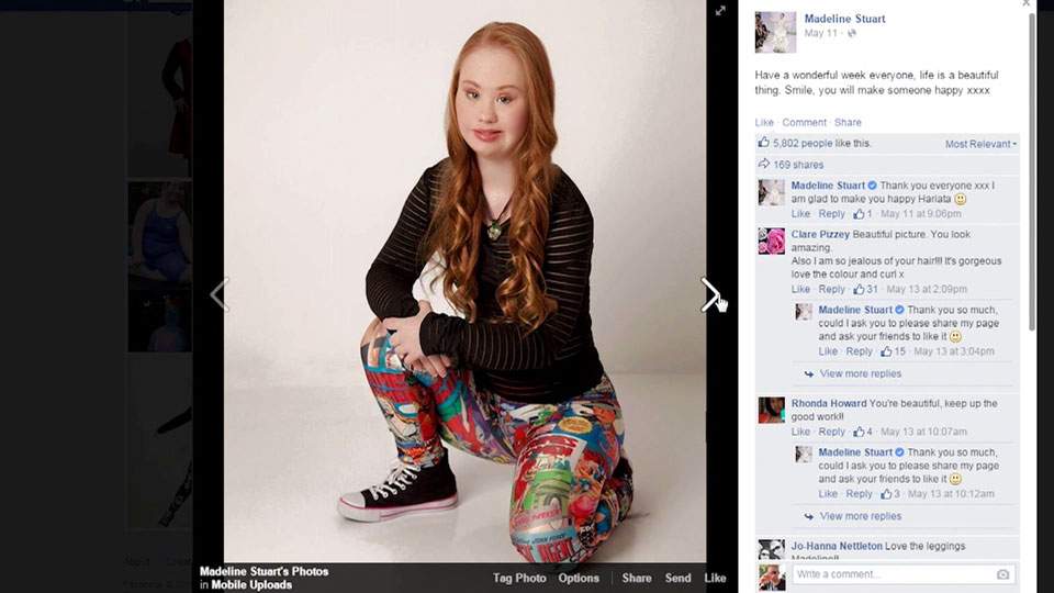 Australian model with Down syndrome walks the runway at NY Fashion Week - image