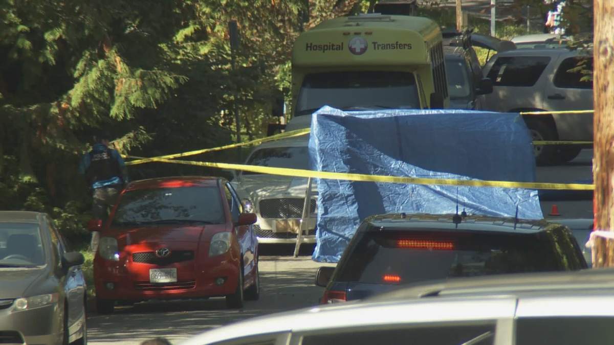 FILE: Scene of the 2015 North Vancouver homicide.
