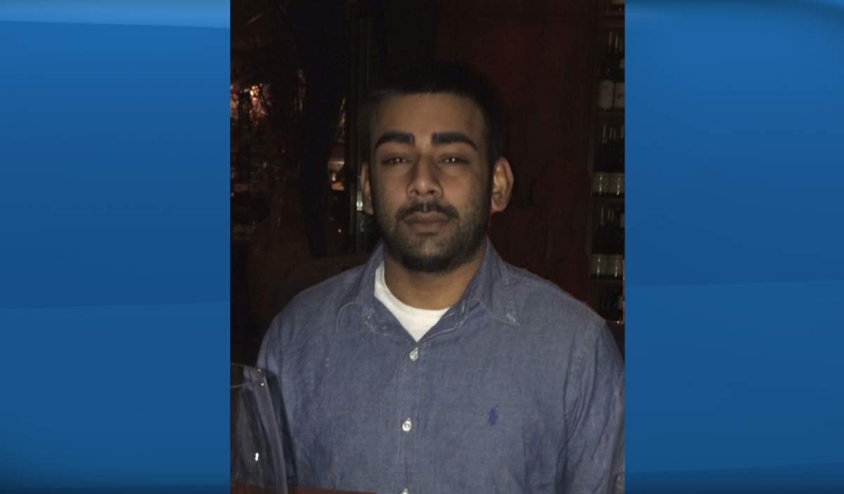 Police have released this photo of Russell Sahadeo, 23.