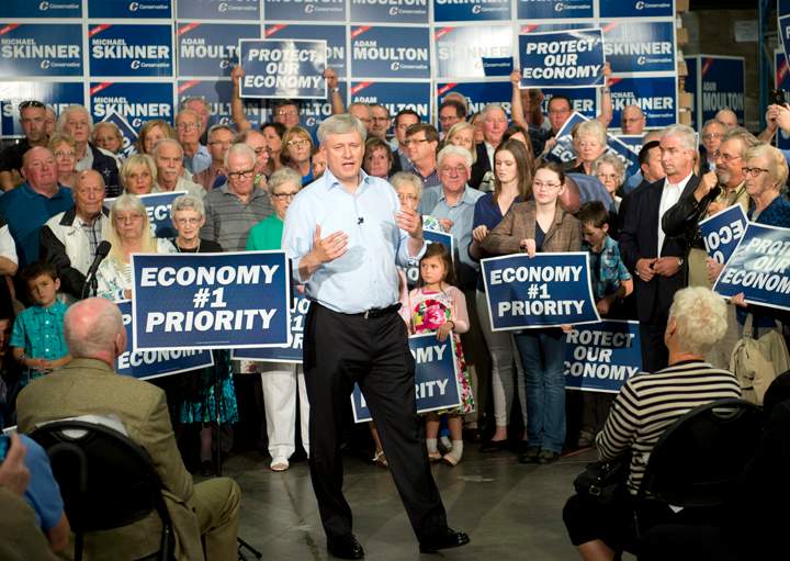 The Conservatives have taken out more television ads than any other party.