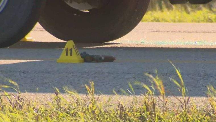 A person has died following an officer involved shooting on Highway 59,.