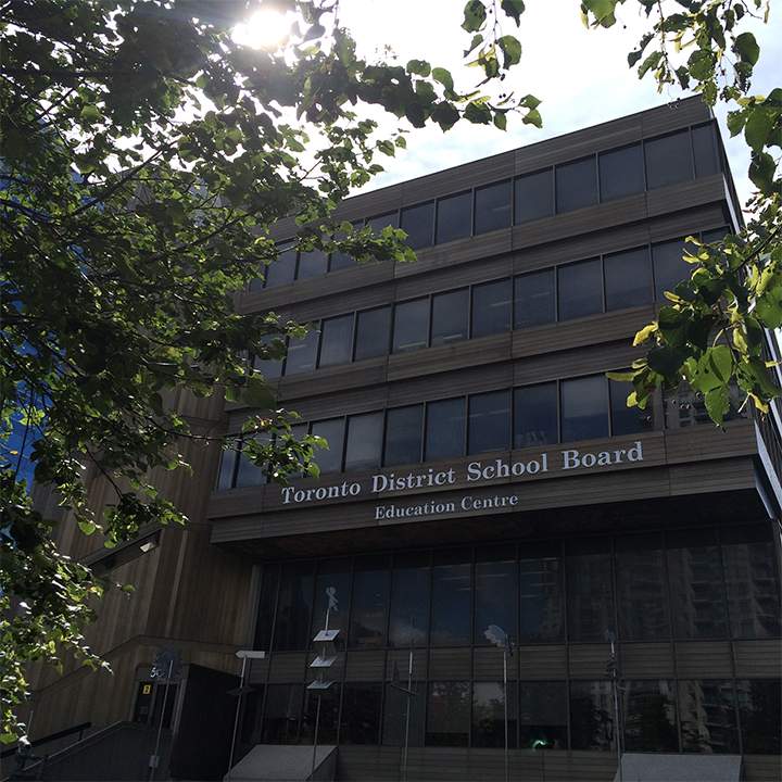 A photo of TDSB headquarters on Thursday, Sept. 10, 2015. 