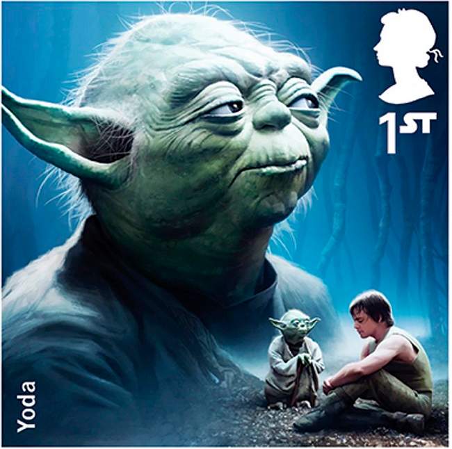 Yoda's stamp.