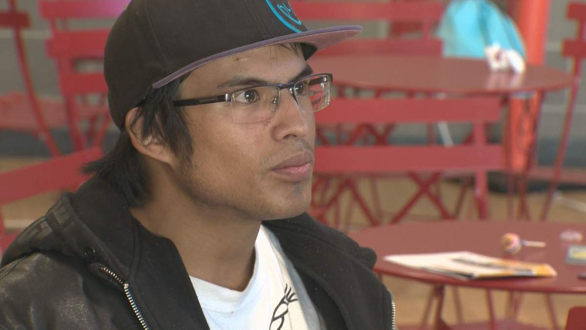 Harry McKenzie fell on hard times after moving to Edmonton about four years ago. The agencies at the Youth Connect event helped him find a home and get his life back on track. September 17, 2015.