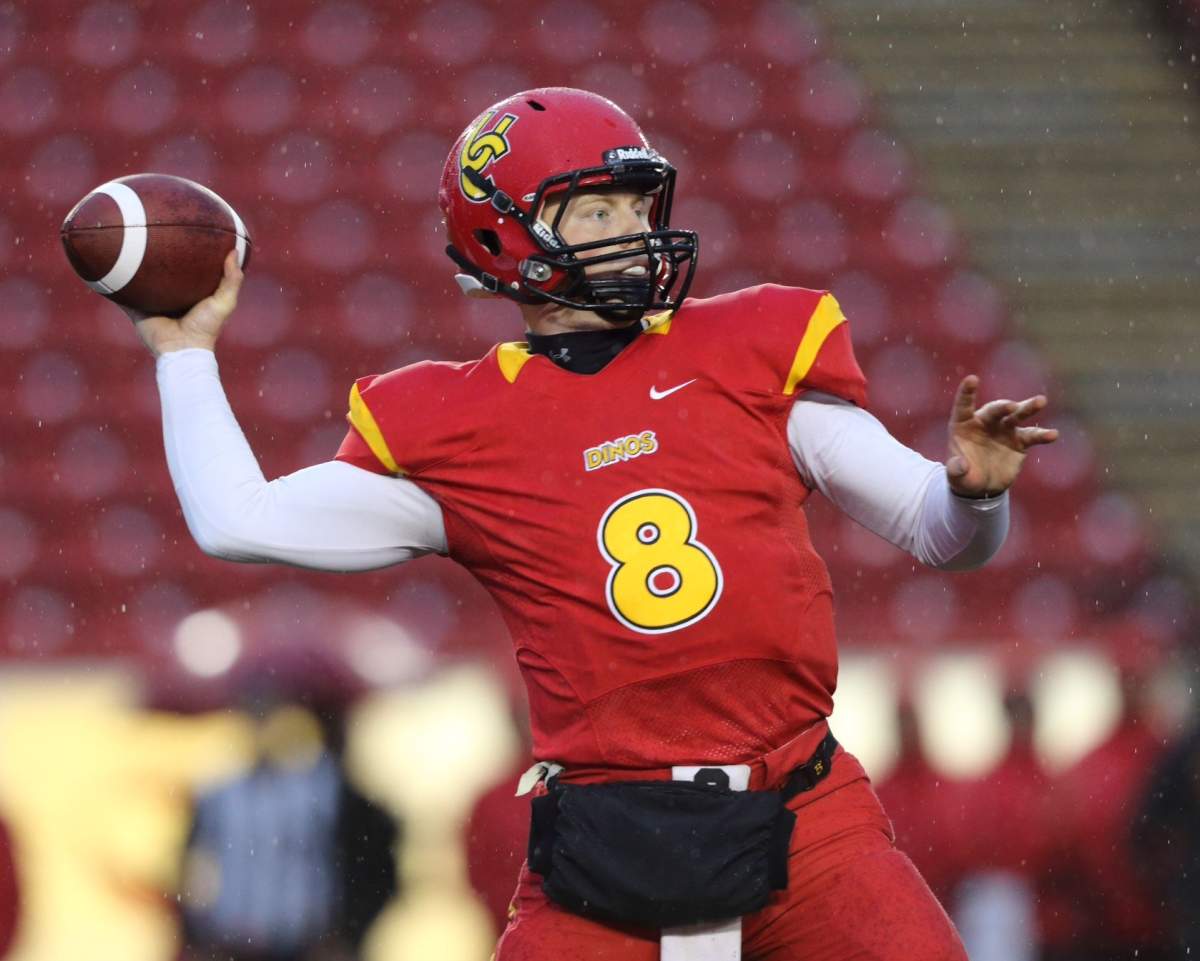 2014 Hec Crighton winner Andrew Buckley was named the CIS offensive player of the week for the second consecutive week. 