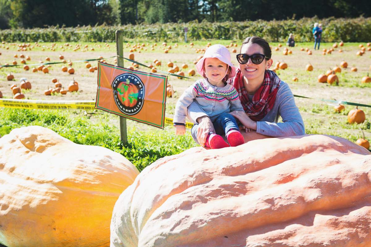 Scott Carley’s wife Kirstin and their young daughter.