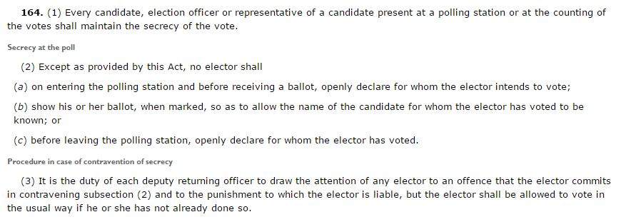 Voters, beware: You still aren’t allowed to publish photos of your ballot - image