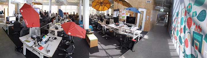 Airbnb San Francisco Headquarters – laid back and productive work space
