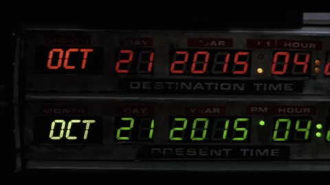 The celebration of the so-called “Back to the Future” Day on Wednesday marks the date – Oct. 21, 2015 – that the characters Marty McFly, Emmett “Doc” Brown and Jennifer Parker famously journeyed from 1985 to 2015 in the sci-fi film trilogy’s second installment in 1989.
