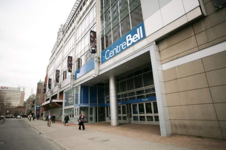 The Bell Centre in Montreal, Quebec.