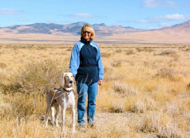 Lin Hawkyard, above, in a picture from her online fundraising page.