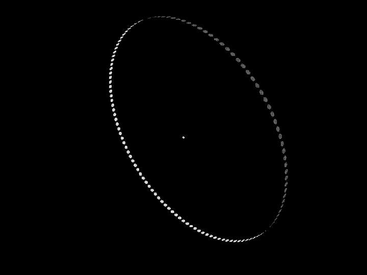 A example of a Dyson ring, similar to a Dyson sphere, which could collect energy from a star.