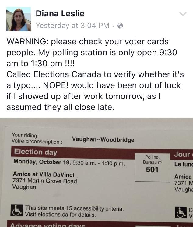 Voting issues emerge at Greater Toronto Area polling stations on election day - image