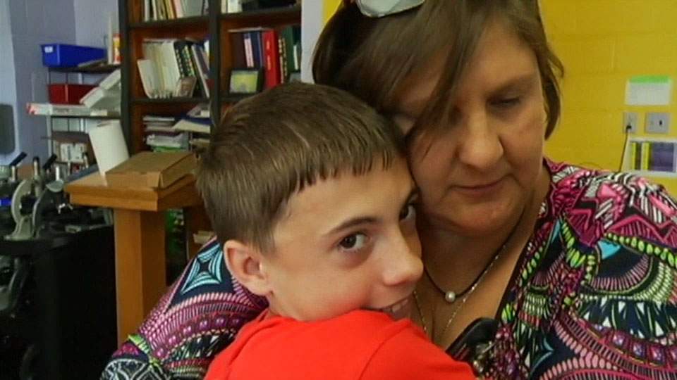 ‘He was purple, his eyes were bulging’: Missouri teacher caught on camera saving student’s life - image